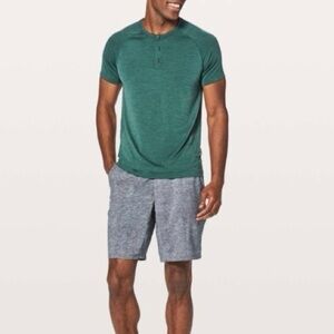 Lululemon Metal Vent Tech Short Sleeve Henley Dark Voyage / Antigua XS